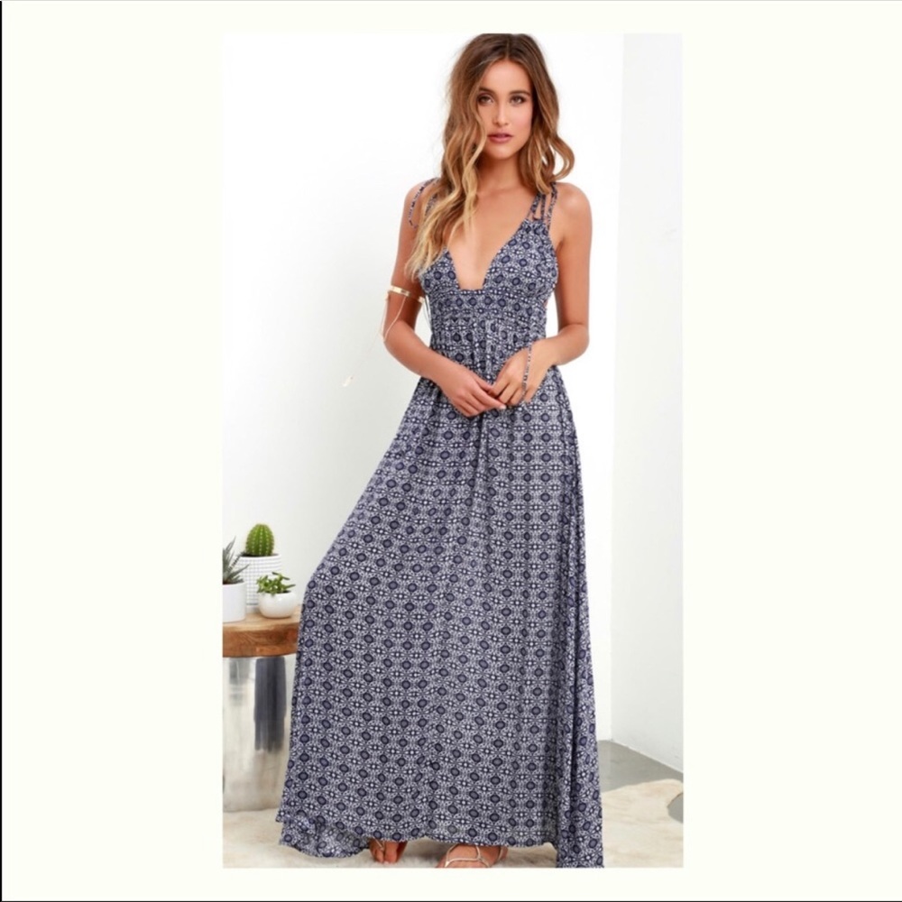 Lulu’s Field Day Maxi Dress